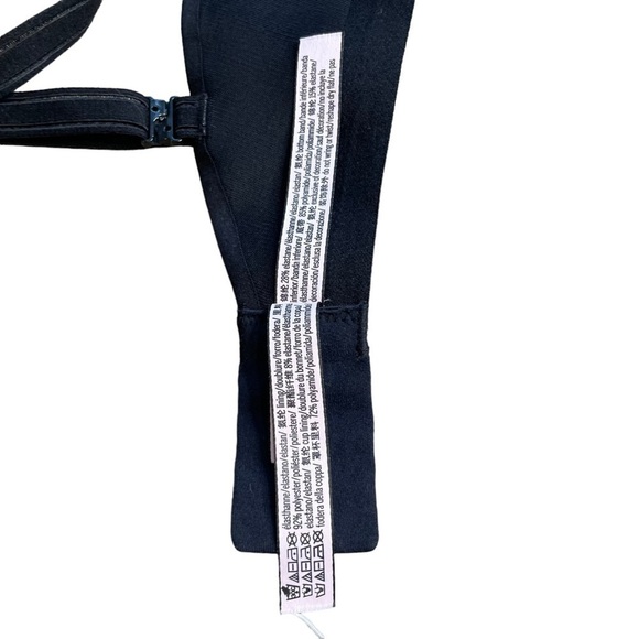 Victoria’s Secret Lightly Lined Demi No Wire Adjustable Bra (Large) Black - Picture 6 of 7